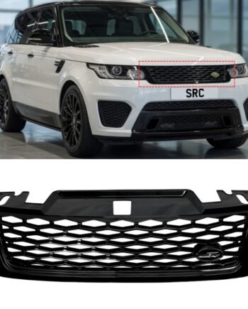 Range Rover Sport L494 SVR Style Front Grille Gloss Black 2014–2017