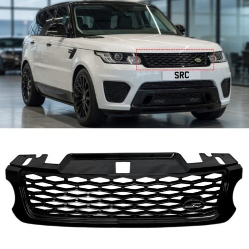 Range Rover Sport L494 SVR Style Front Grille Gloss Black 2014–2017