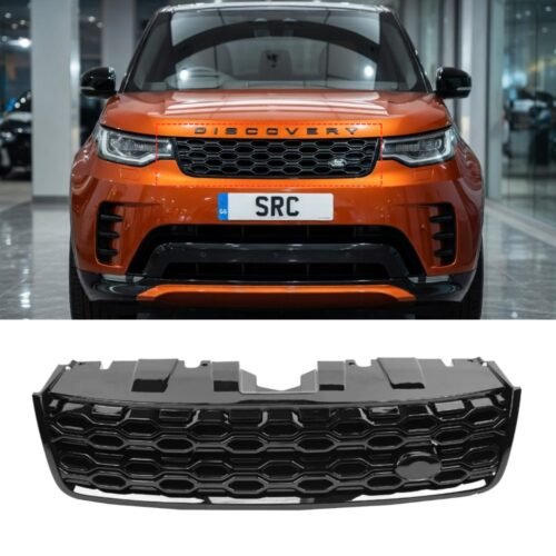 Land Rover Discovery 5 L462 Front Grille Dynamic 2020 Style Gloss Black 2017–2020