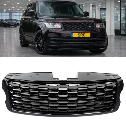 Range Rover Vogue L405 Front Grille 2018 Facelift Style Gloss Black 2013–2017
