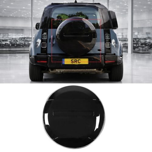 Land Rover Defender L663 Rear Spare Wheel Cover OEM Style Gloss Black 90 110 130 2020+