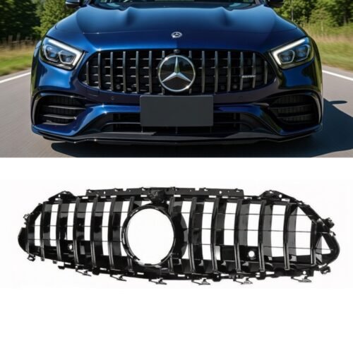 Mercedes CLS Class C257 Panamericana GT Front Grille Gloss Black 2018–2023