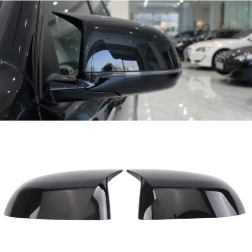 BMW X3 X4 X5 X6 X7 iX3 M Style Wing Mirror Caps Gloss Black 2018–2023