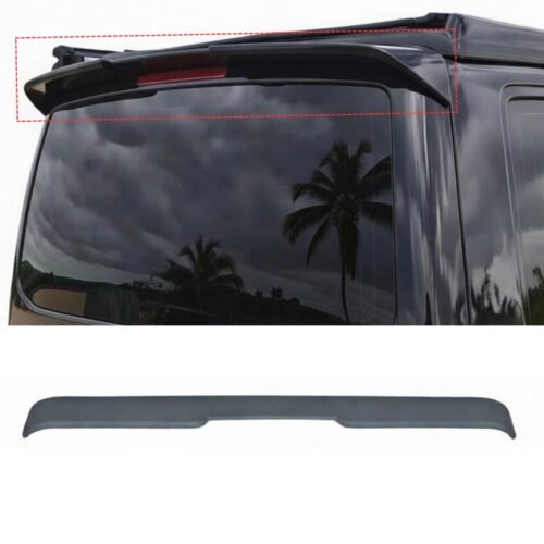 VW Transporter T5 T5.1 Rear Roof Spoiler Primed Single Tailgate 2003–2015