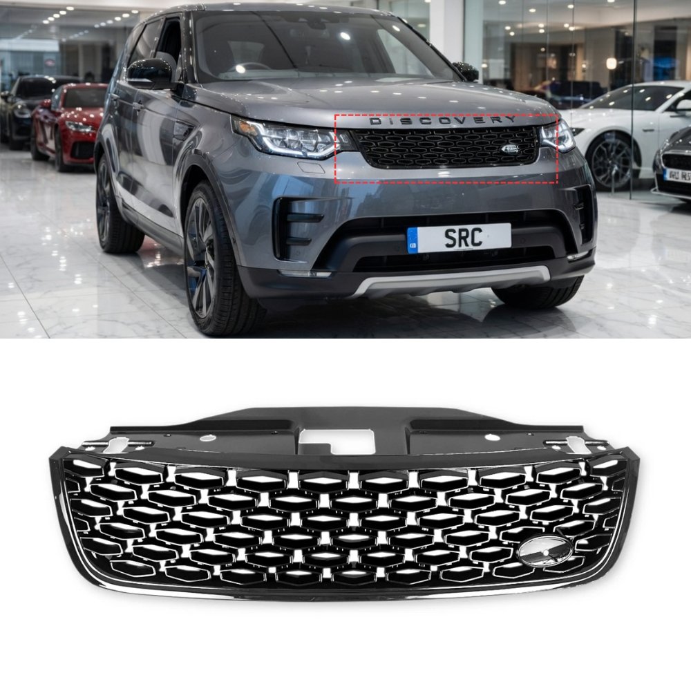 Land Rover Discovery 5 L462 Dynamic Style Front Grille Gloss Black 2017–2020
