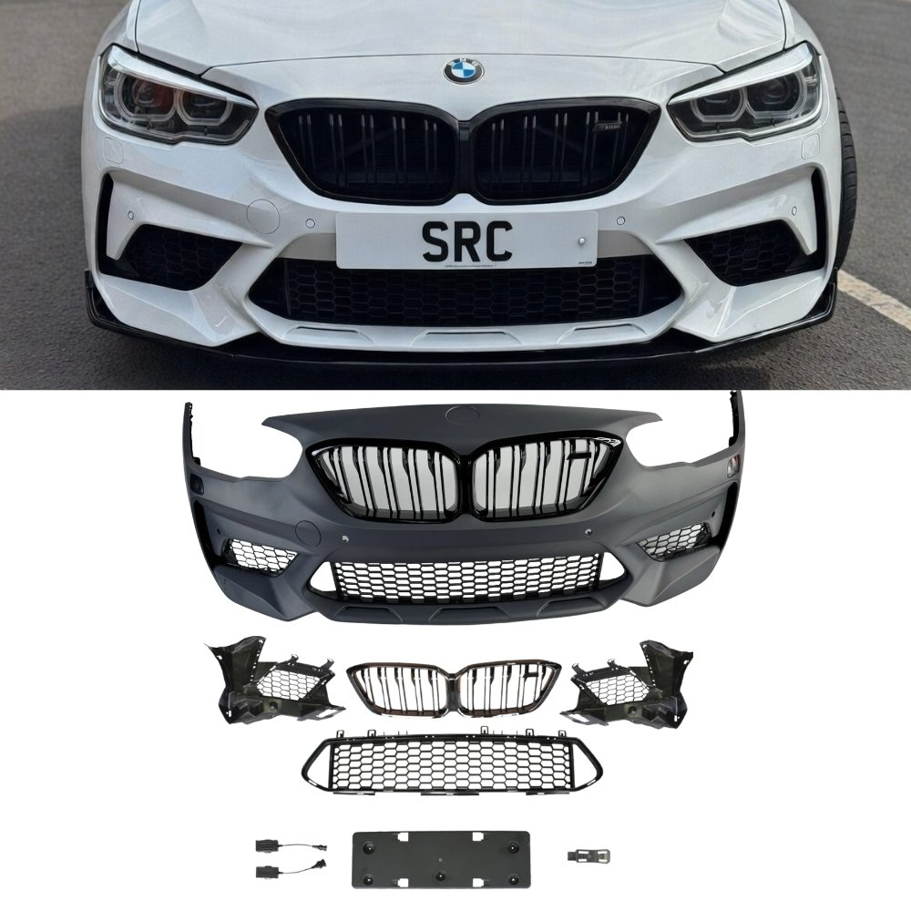 BMW 1 Series F20 F21 LCI M2 Competition Style Front Bumper Conversion 2015–2019