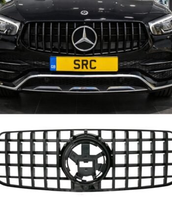 Mercedes GLE W167 V167 C167 Panamericana GT Front Grille Gloss Black 2019–2023