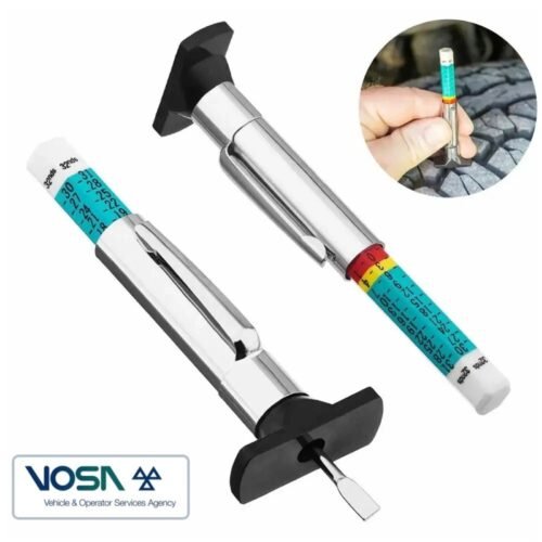 Manual Tyre Tread Depth Gauge Tool for Car Van Truck Motorcycle