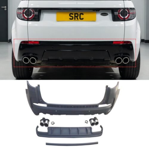 Land Rover Discovery Sport L550 Rear Bumper Body Kit with Diffuser Primed 2014–2020