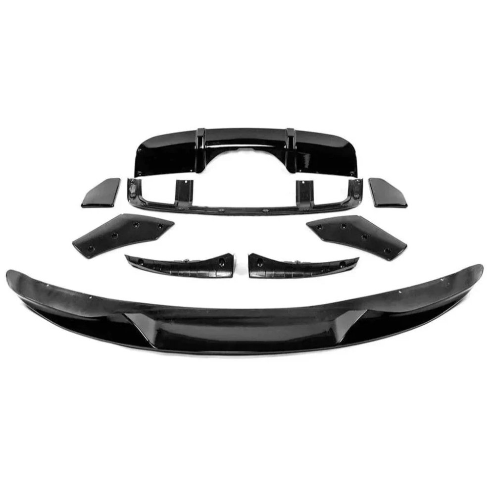 BMW X5 F15 M Sport M Performance Aero Body Kit Front Lip Rear Diffuser Extensions Gloss Black 2014–2018