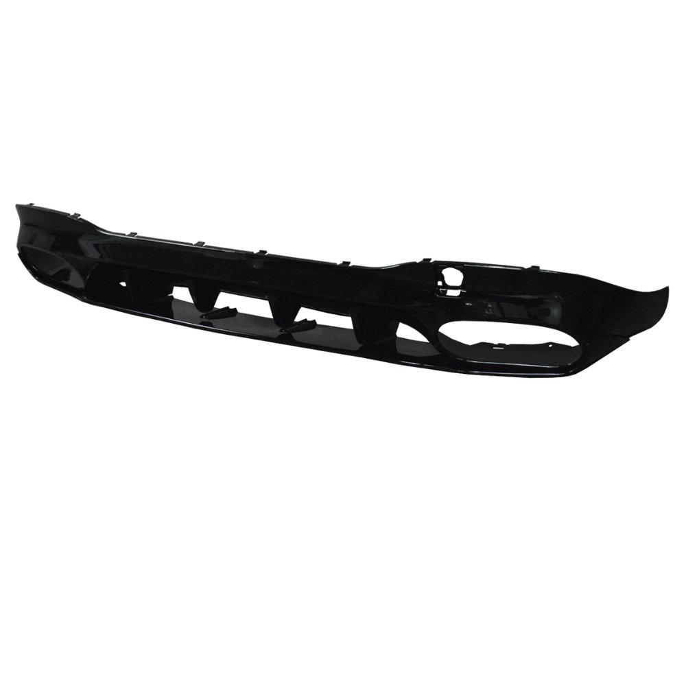Mercedes CLA C118 CLA45 AMG Style Rear Diffuser Gloss Black with Black Tips 2019+