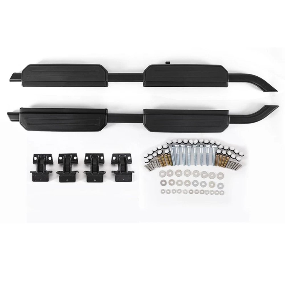 Land Rover Defender 110 L663 OEM Style Running Boards Side Steps Black 2020+