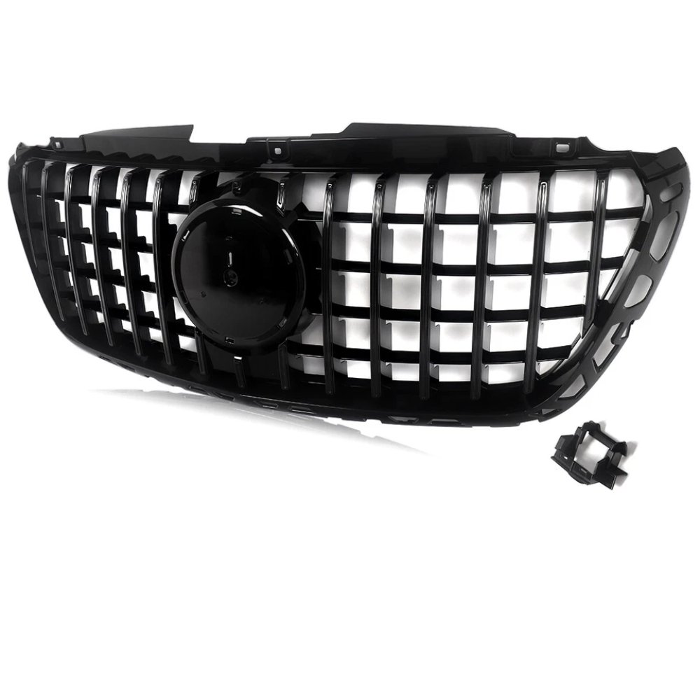 Mercedes Sprinter W907 GT Style Front Grille Gloss Black 2019–2022
