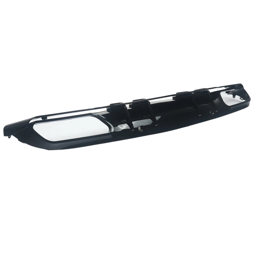 Mercedes C Class C205 A205 C63S AMG Style Rear Diffuser Gloss Black with Black Tips 2015–2019
