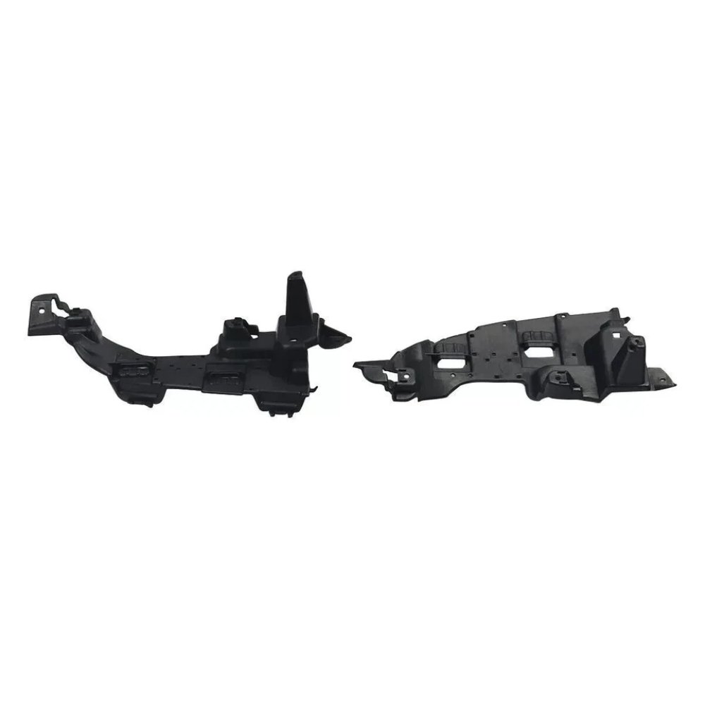 Mercedes C Class W205 S205 C63 AMG Style Rear Diffuser Gloss Black with Quad Tips 2013–2019 (Non-AMG Bumper)