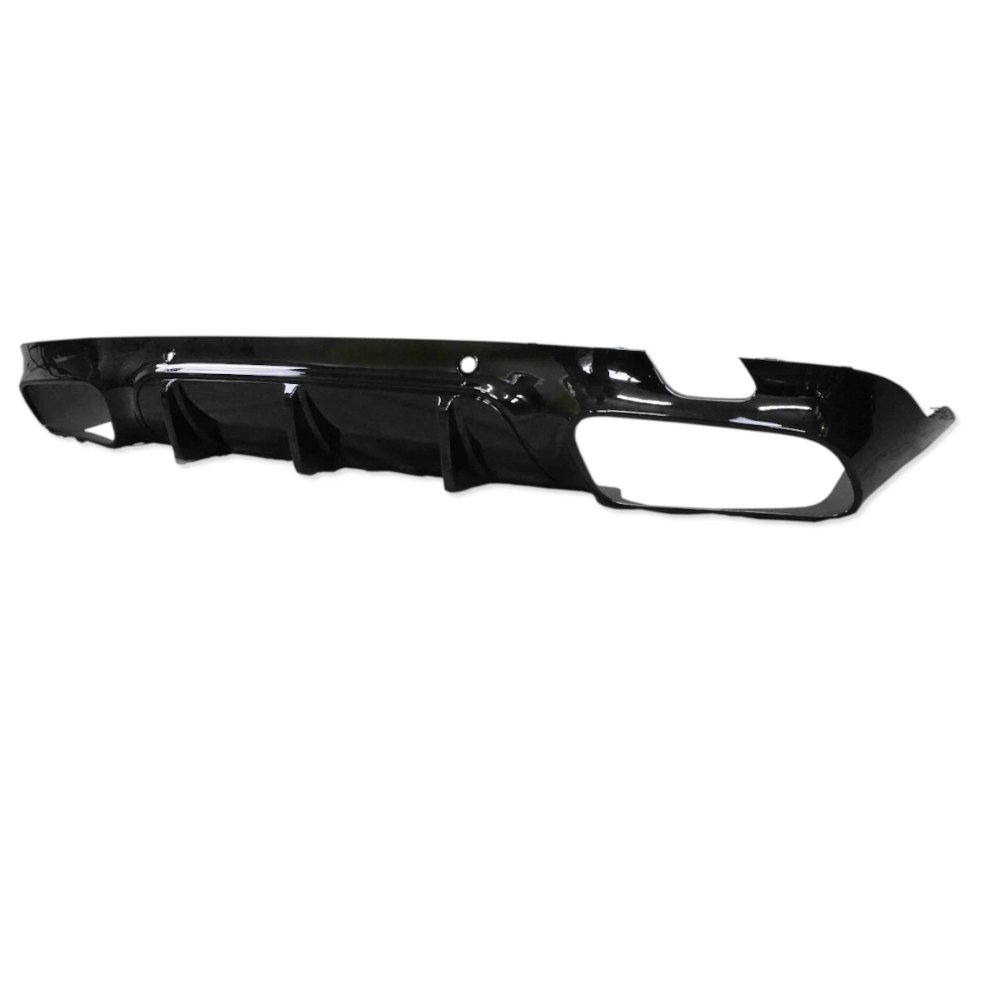 Mercedes CLS C257 CLS63 AMG Style Rear Diffuser Gloss Black with Black Quad Tips 2018+