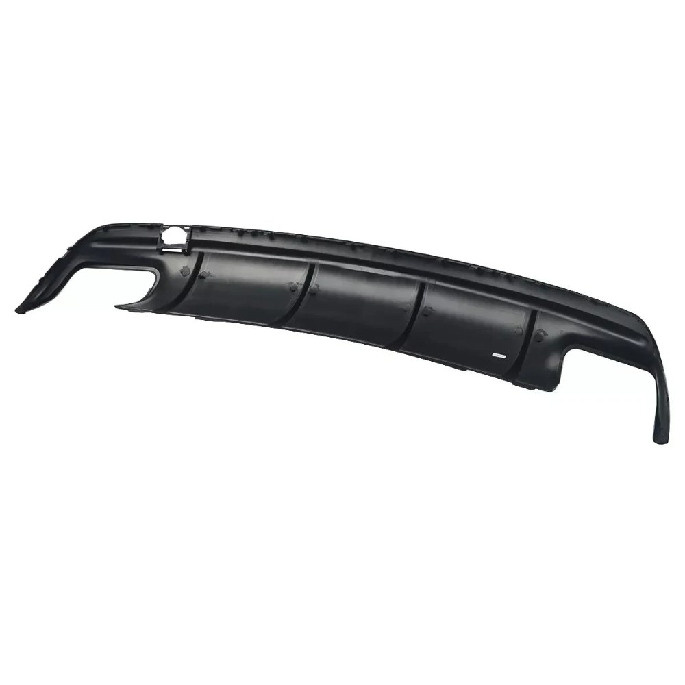 Mercedes CLA C117 CLA45 Style Rear Diffuser Gloss Black with Tailpipes 2013–2019