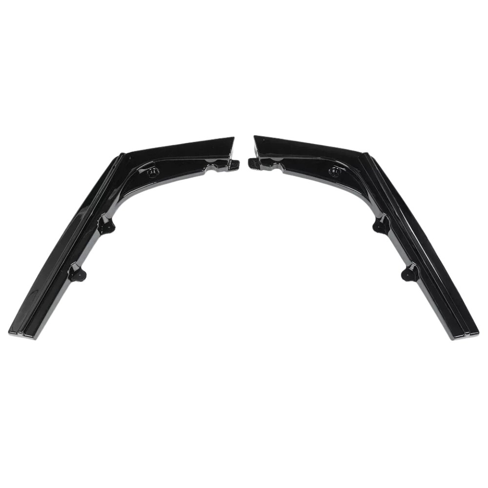 BMW M3 M4 F80 F82 F83 V Style Rear Diffuser Gloss Black 2014–2020