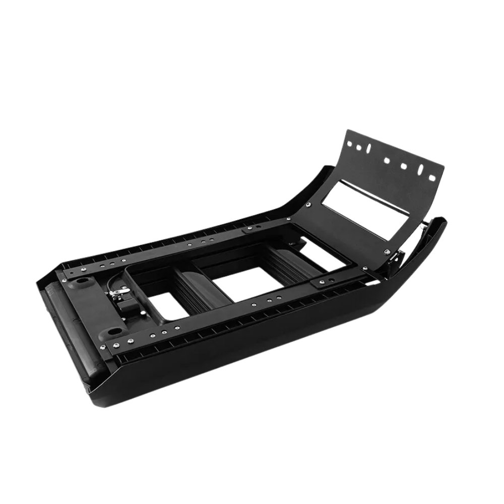 Land Rover Defender L663 Telescopic Folding Side Ladder Black 90 110 2020+