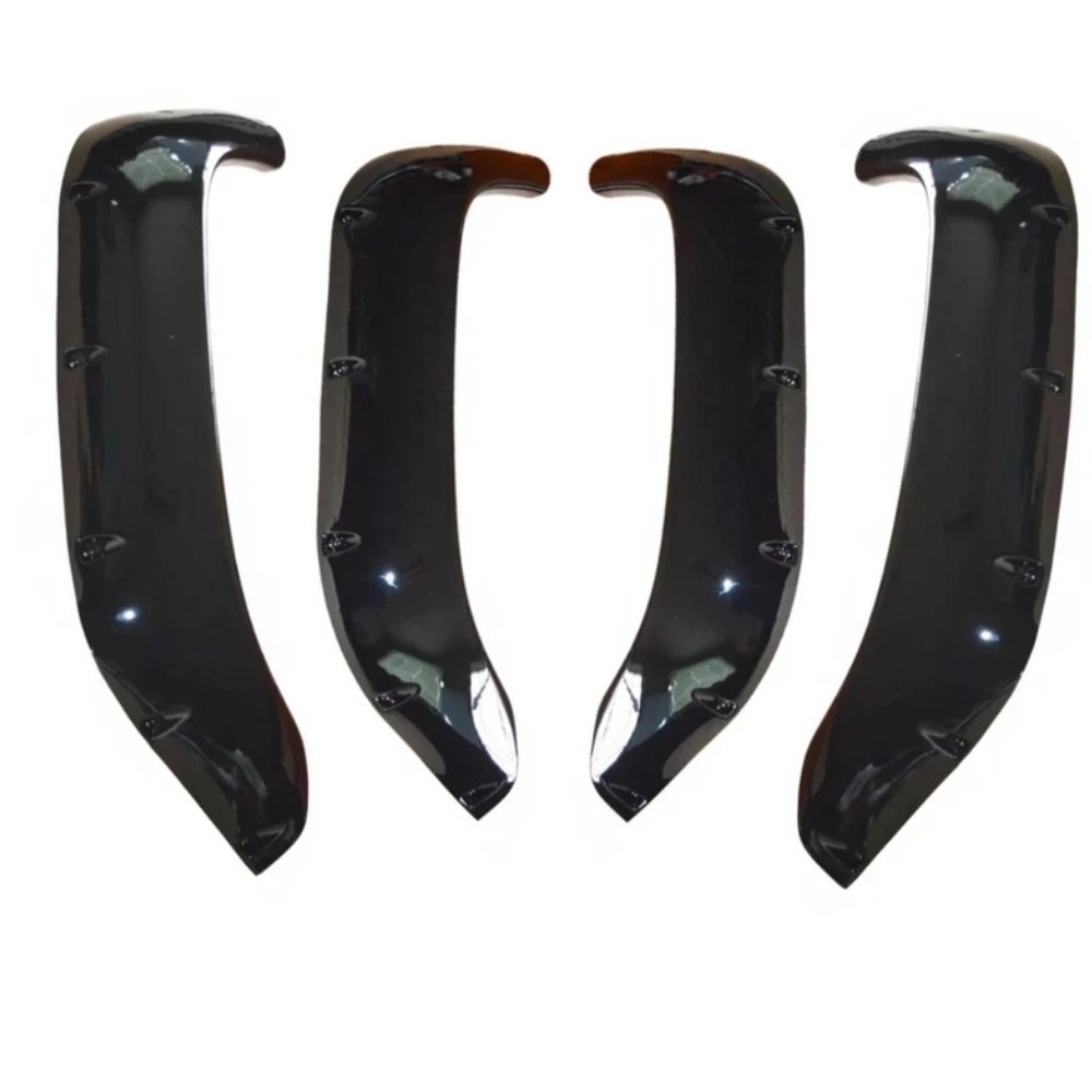Land Rover Defender 90 110 130 Wide Wheel Arch Extensions Gloss Black