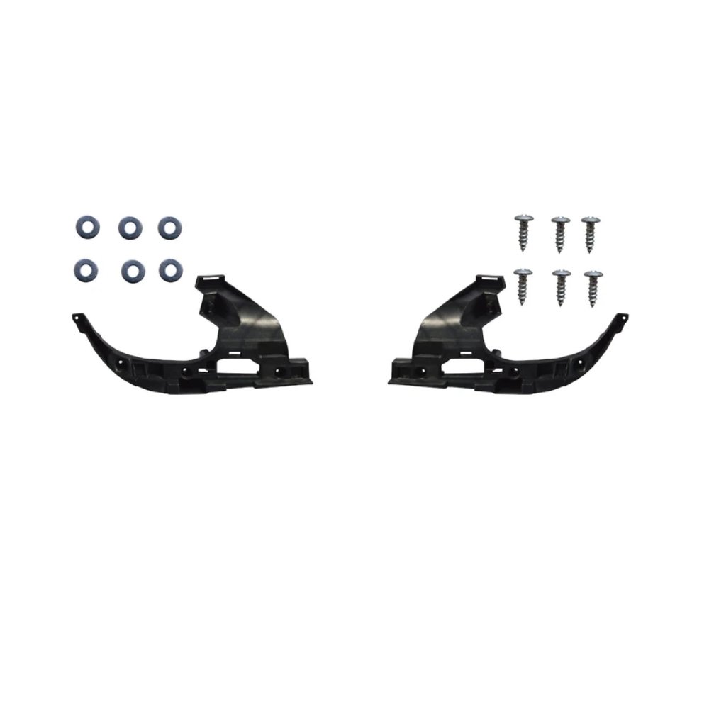 Audi A6 C7 Facelift S Line RS6 Style Rear Diffuser Gloss Black with Silver Tips 2016–2018 - Image 5