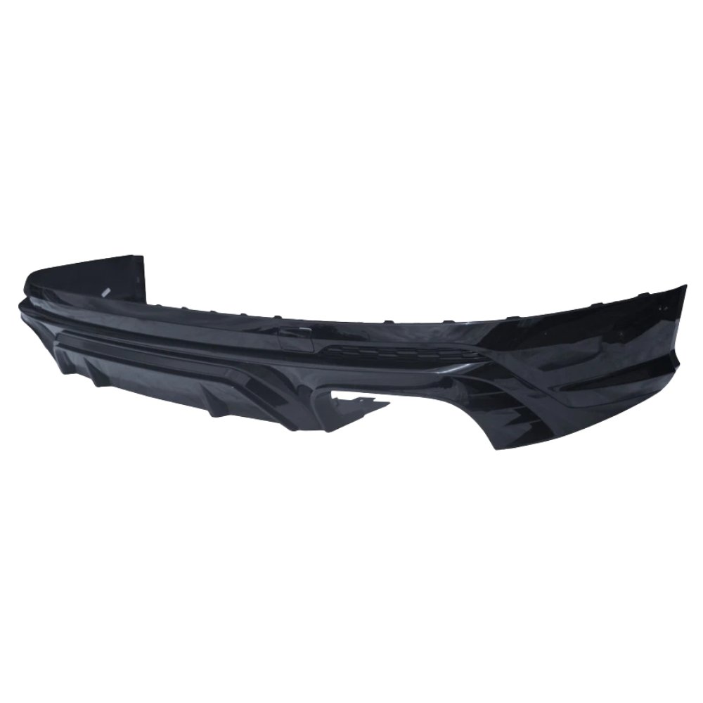 Audi Q5 FY SQ5 Style Rear Diffuser Gloss Black with Black Quad Tailpipes 2018–2020