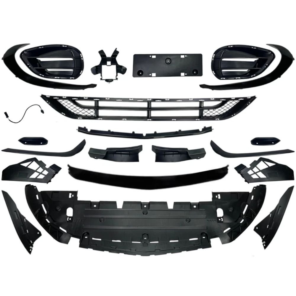 Mercedes A Class W177 A45 AMG Style Front Bumper Body Kit Primed 2018–2023