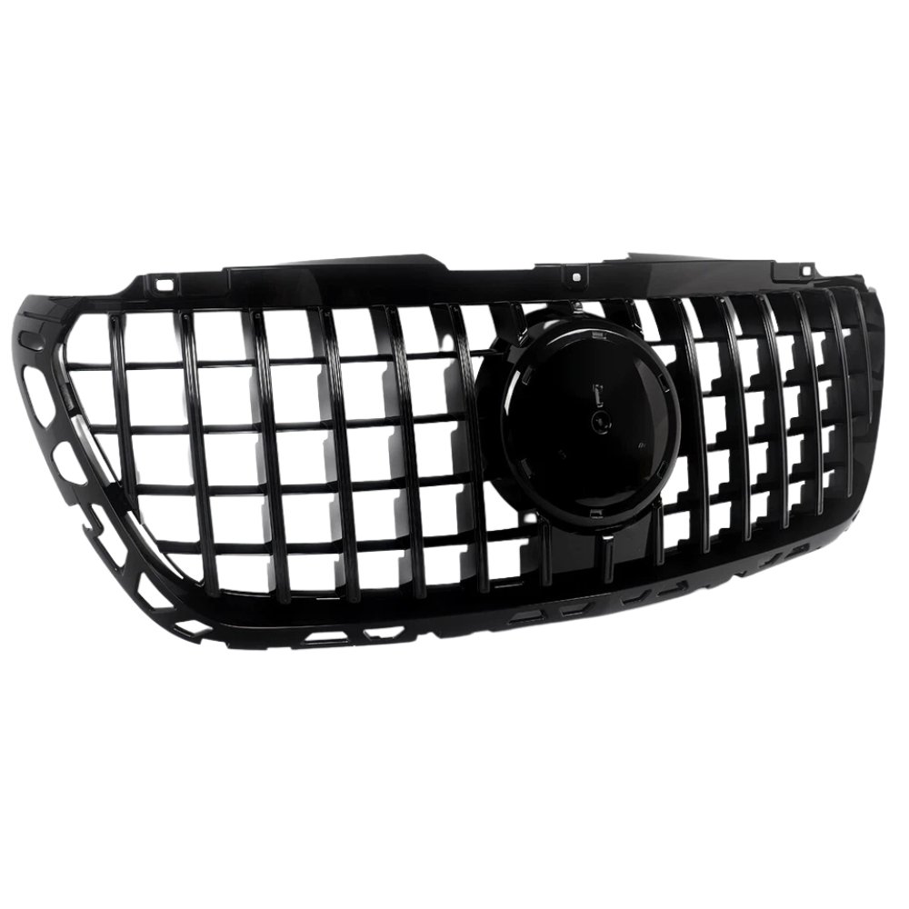 Mercedes Sprinter W907 GT Style Front Grille Gloss Black 2019–2022