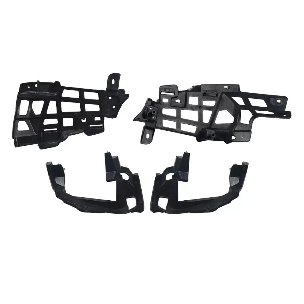 Mercedes CLA C117 CLA45 Style Rear Diffuser Gloss Black with Tailpipes 2013–2019