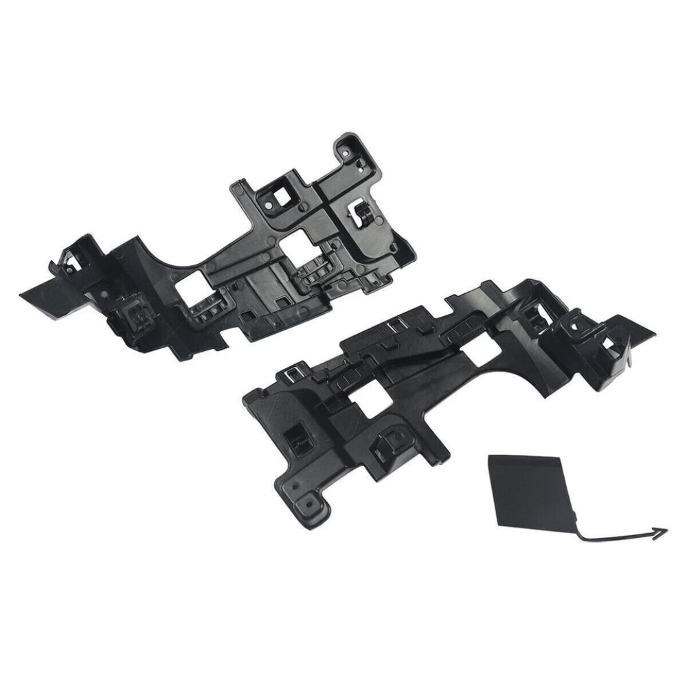Mercedes GLC X253 GLC63 AMG Style Rear Diffuser Gloss Black with Black Quad Tips 2016–2019