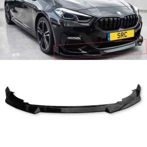 BMW 2 Series Gran Coupe F44 Front Lip Splitter Gloss Black 2019+