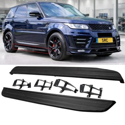 Range Rover Sport L494 OEM Style Side Steps Running Boards Black 2013–2022