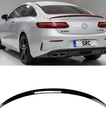 Mercedes E Class Coupe C238 E63S Style Rear Boot Spoiler Gloss Black 2016–2019
