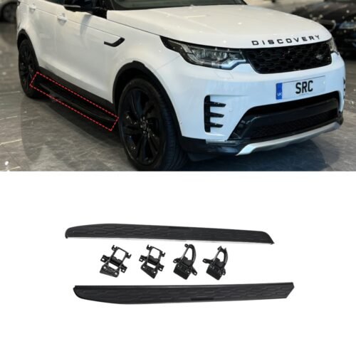 Land Rover Discovery 5 L462 Side Steps Running Boards Black OEM Style 2016+