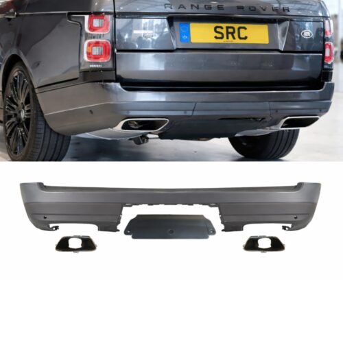 Range Rover Vogue L405 Rear Bumper Upgrade with Tailpipes 2019 Look 2013–2019