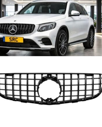 Mercedes GLC X253 C253 GT Panamericana Front Grille Gloss Black AMG Line 2015–2019
