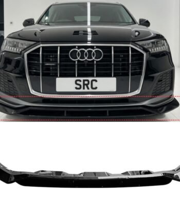 Audi Q7 SQ7 S Line Front Lip Splitter Gloss Black 4 Piece Kit 2019–2024