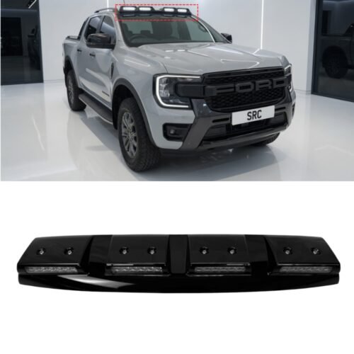 Ford Ranger T9 Front Roof LED Light Bar DRL Gloss Black 2023+