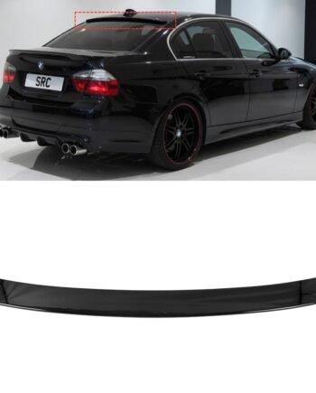 BMW 3 Series E90 M Sport Style Rear Window Roof Spoiler Gloss Black Saloon 2005–2011