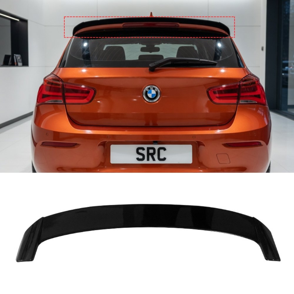 BMW 1 Series F20 F21 M Performance Roof Spoiler Gloss Black 2012–2019