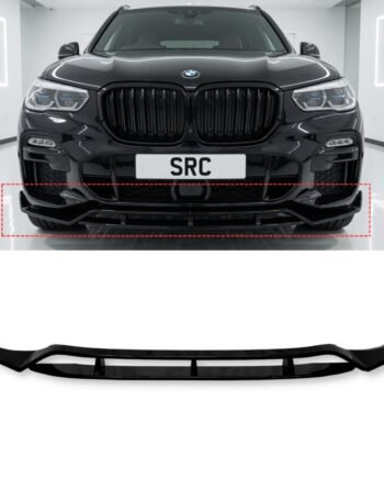 BMW X3 G01 X4 G02 M Sport Pre-LCI Front Lip Splitter Gloss Black 2017–2021