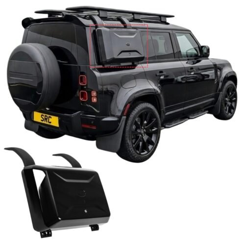 Land Rover Defender L663 Side Mounted Storage Box Gloss Black 90 110 130 2020+