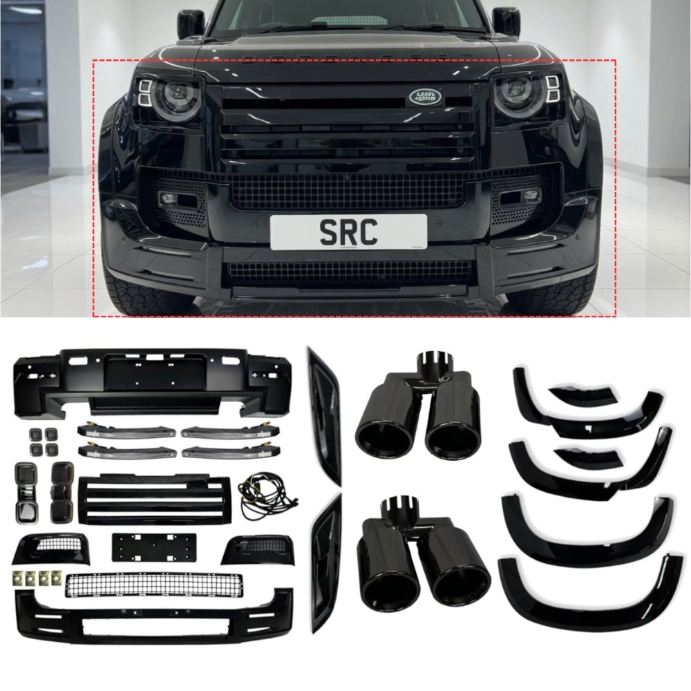 Land Rover Defender L663 110 LM Style Body Kit Grille Bumper Arches Exhaust & Vents 2020+