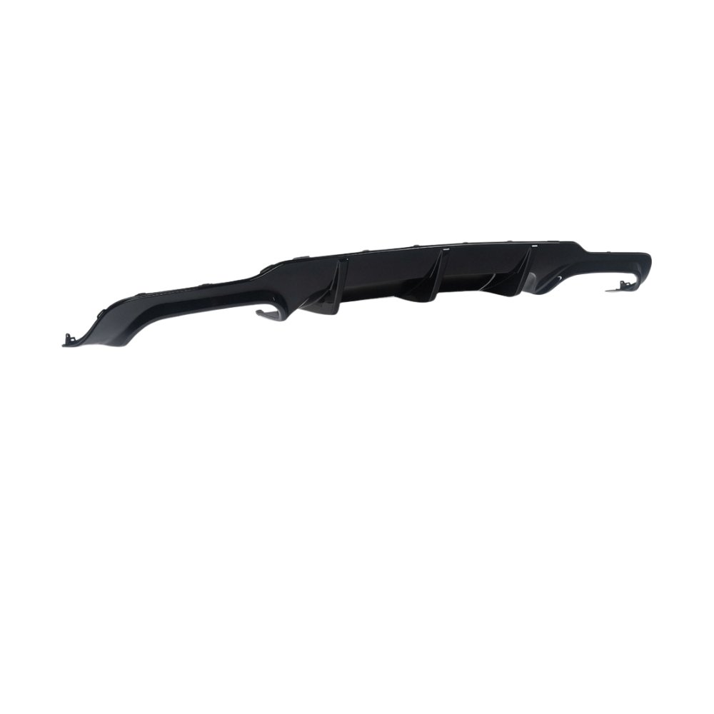 Mercedes C Class W204 C204 C63 AMG Style Rear Diffuser Gloss Black 2012–2014