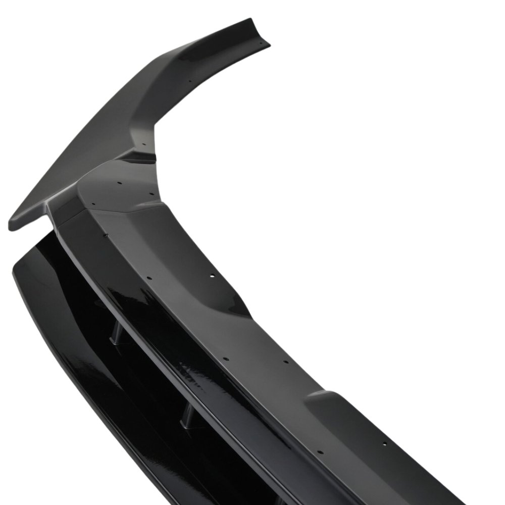Audi Q8 SQ8 S Line Front Bumper Lip Splitter Gloss Black 4 Piece Kit 2018–2023