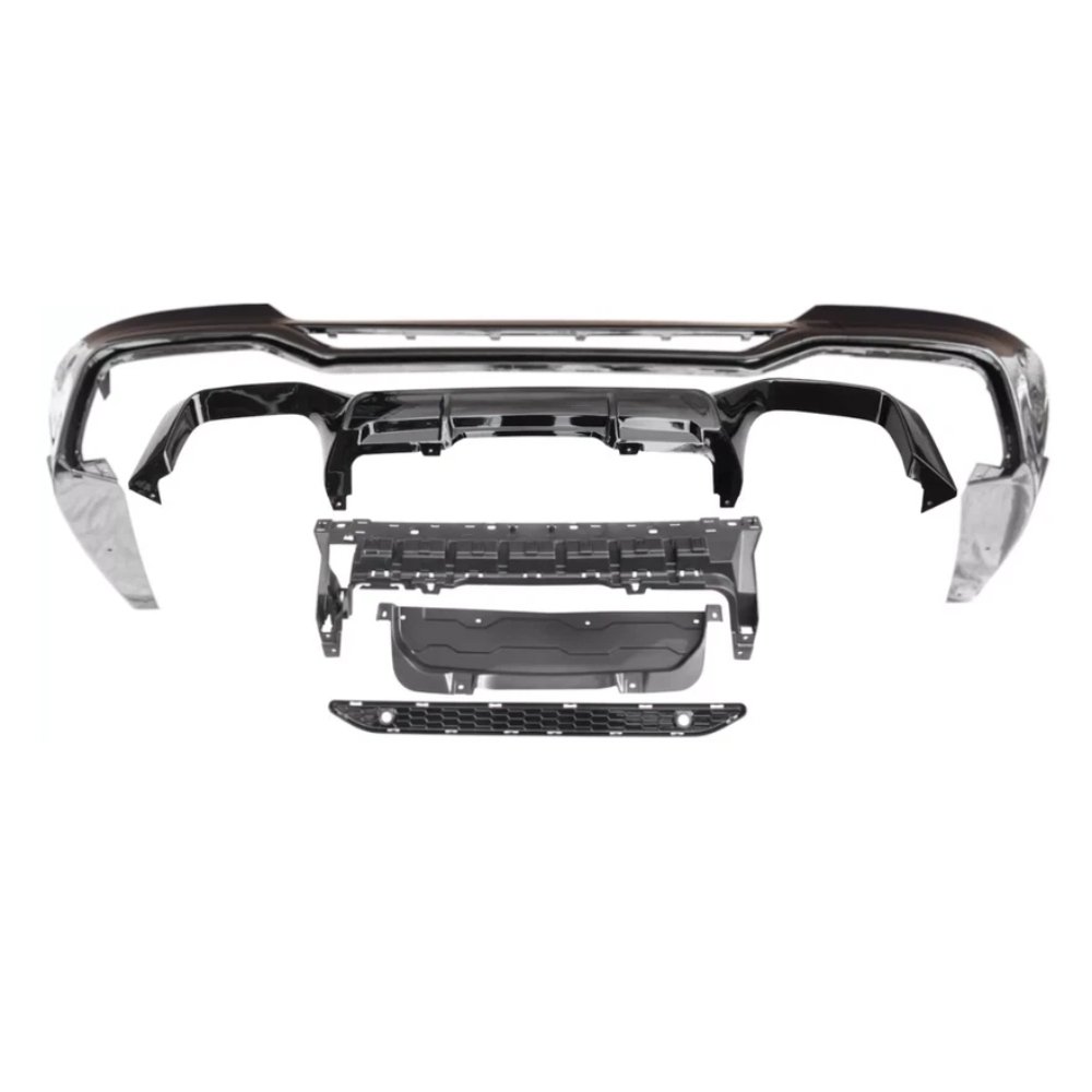 BMW X4 G02 M Performance Style Rear Diffuser Gloss Black 2018+