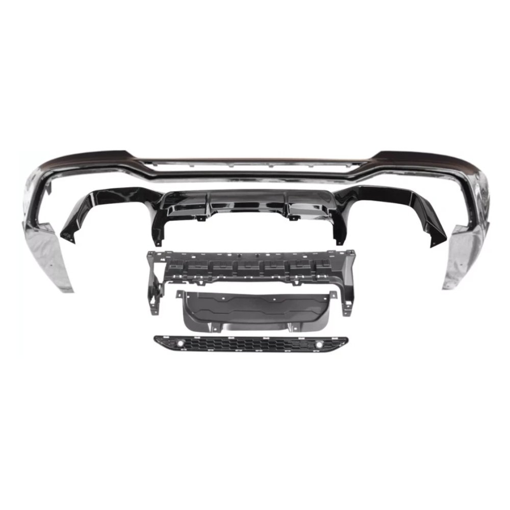 BMW X3 G01 X4 G02 M Sport M Performance Front Lip Splitter & Rear Diffuser Kit Gloss Black 2017–2021