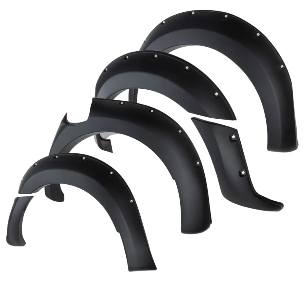 Ford Ranger T6 Wide Body Wheel Arch Fender Flares Matte Black 2012–2015