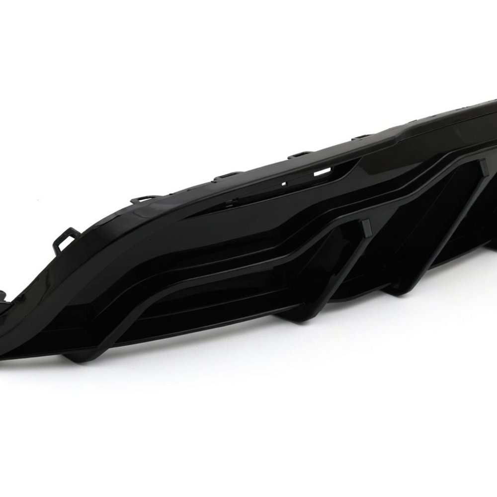 Tesla Model Y Aero Body Kit Front Splitter Diffuser Side Skirts Spoiler Gloss Black 2020–2024
