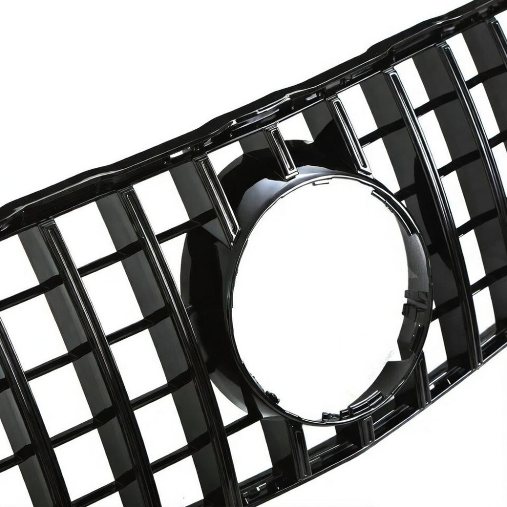 Mercedes GLA X156 GT Panamericana Front Grille Gloss Black Pre-Facelift 2014–2016